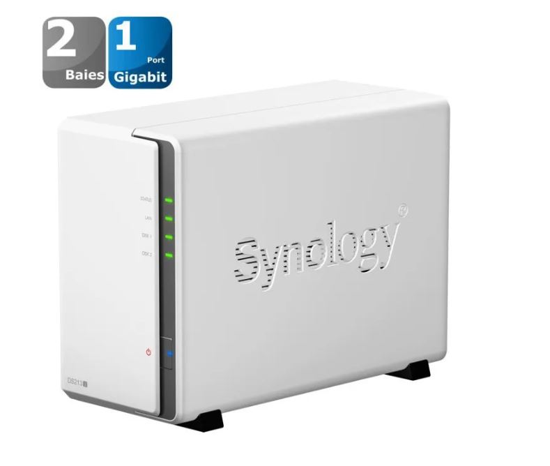 SYNOLOGY DS213 SERVEUR NAS 2 baies avec 2 disques 4To EUR 150,00 - PicClick  FR